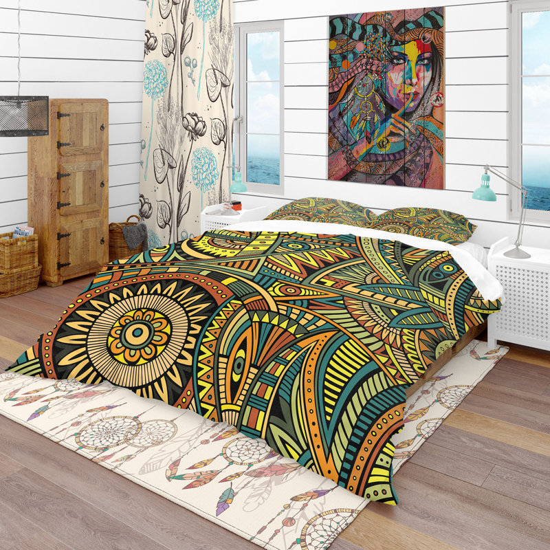 Ensemble de housse de couette électrique en microfibre jaune / or, Housse de couette très grand + 2 taies décoratives