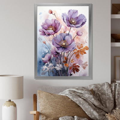 " Purple Buttercups Mystical Moments "