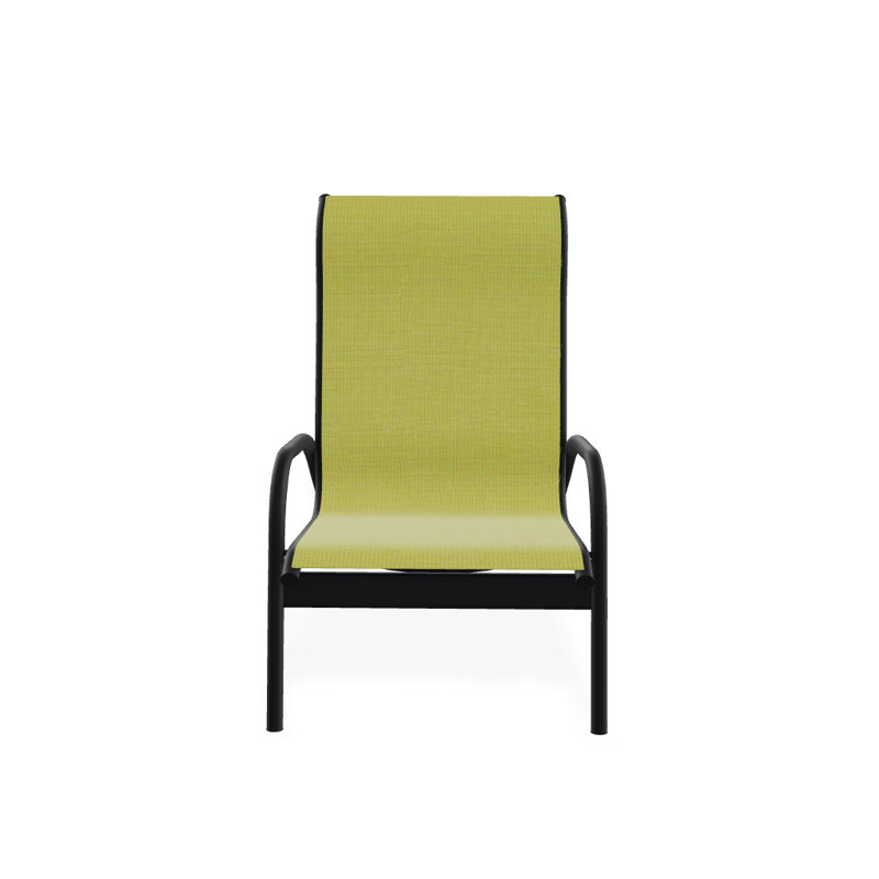 Gardenella Patio Chair, Lime, Black