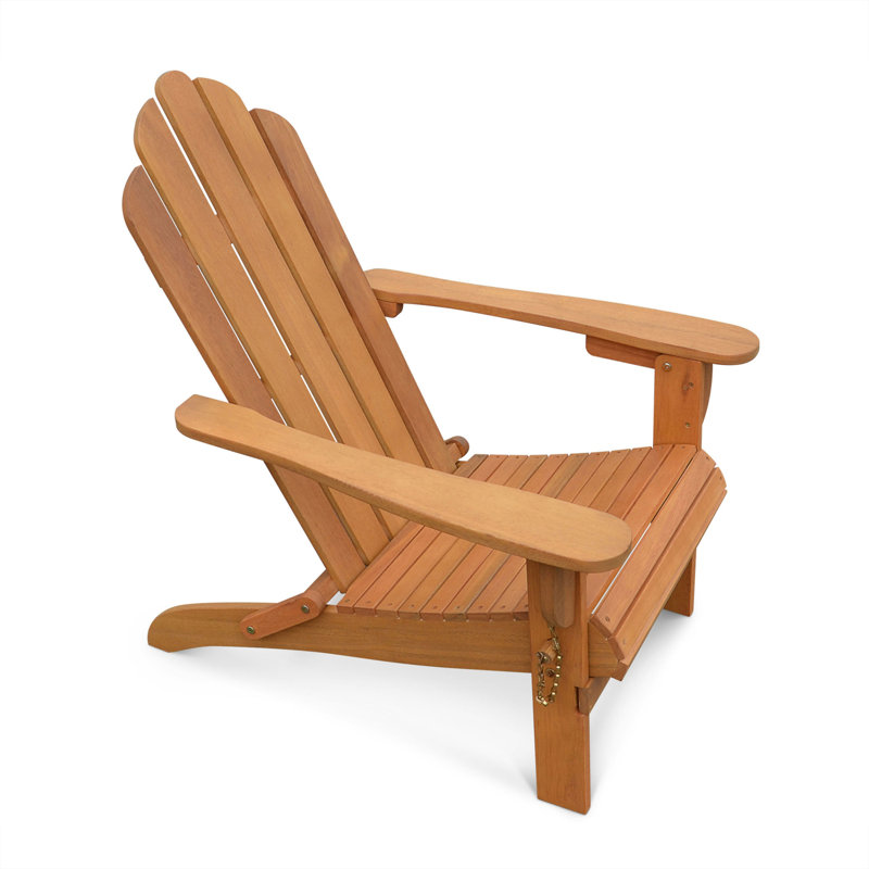 Nolin Wood Foldable Outdoor Adirondack Chair