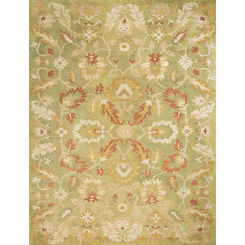 Tapis Oushak antique à grande échelle