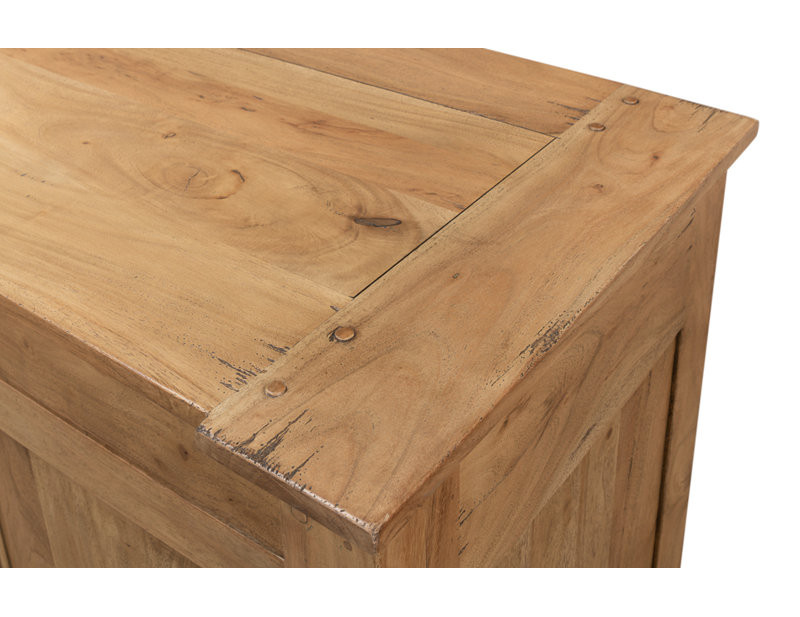 Carreiro 79'' W Solid Wood Sideboard, Driftwood