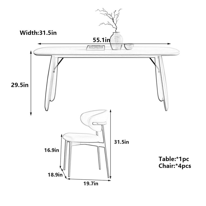 Fordbridge, 29.5"H x 55.1"L x 31.5"W