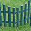 Cloisons de jardin 17 pièces vidaXL 32,8 pi vert-999941764