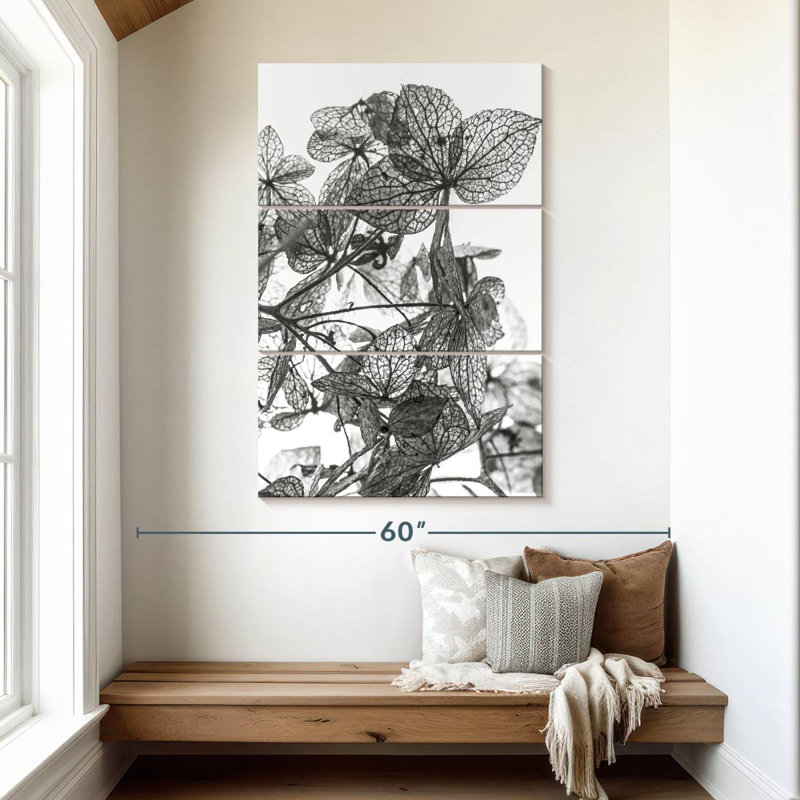 Leaf Composition, 50" H x 32" W