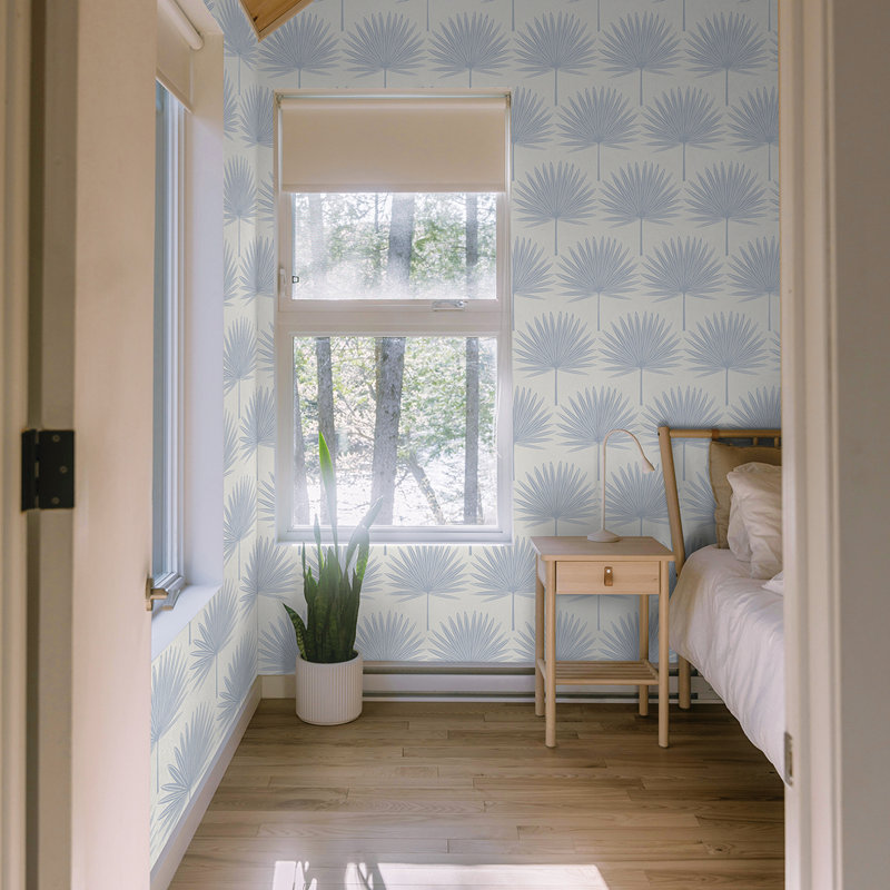 Papier peint estampé Palm