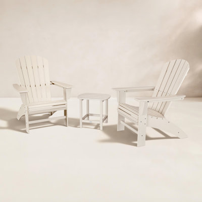 POLYWOOD® Nautical 2-Person Patio Seating Group