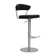 Naumann Swivel Upholstered Adjustable Height Counter Stool with Metal Frame