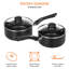 Hammd 5 - Piece Non-Stick Cookware Set