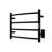 Glow Curved Towel Rail Towel Warmer-36980391
