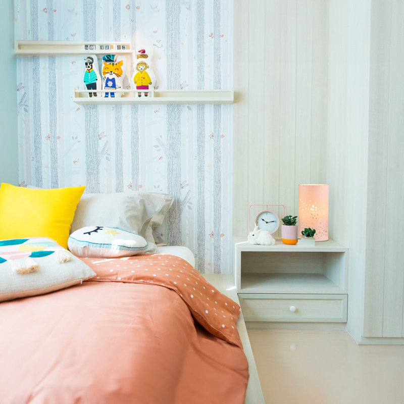 Rakha Fabric Novelty Lamp, Pink
