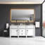 Miroir de salle de bain à DEL avec miroir rétro-éclairé et miroir mural-110584356-110584360