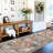 Washable Rugs - Large Boho Rugs for Living Room Stain Resistant Carpet Vintage Tribal Rugs for Bedroom Kitchen Bathroom Non Slip Backing Home Decor Floor Decoration Mat Brick-1886678029