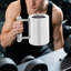 Tasse lourde en acier inoxydable 18 lb-679446061
