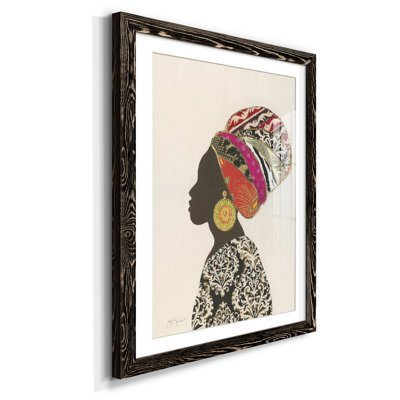 " African Silhouette Woman II "