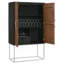 Armoire de bar 2 portes Washoe