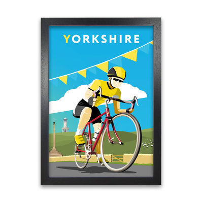 Tour De Yorkshire by Richard O'Neill - Single Picture Frame Print