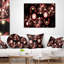 Coussin lombaire artful floral 3d