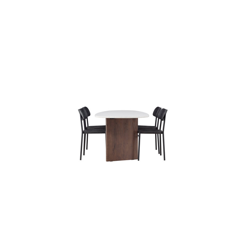 Konawa 4 - Person Dining Set