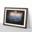 Sun High over Winter a Forest - Picture Frame Graphic Art Print-56864526-56864527