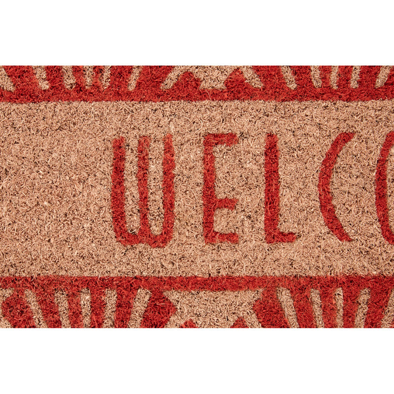 Paisley Non-Slip Geometric Doormat