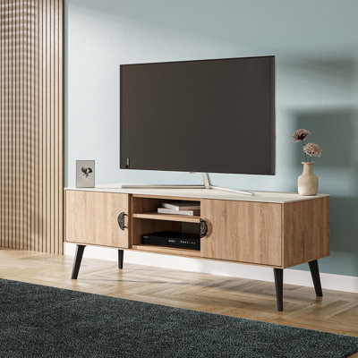 Meuble télé Haley 55 po Mid-Century