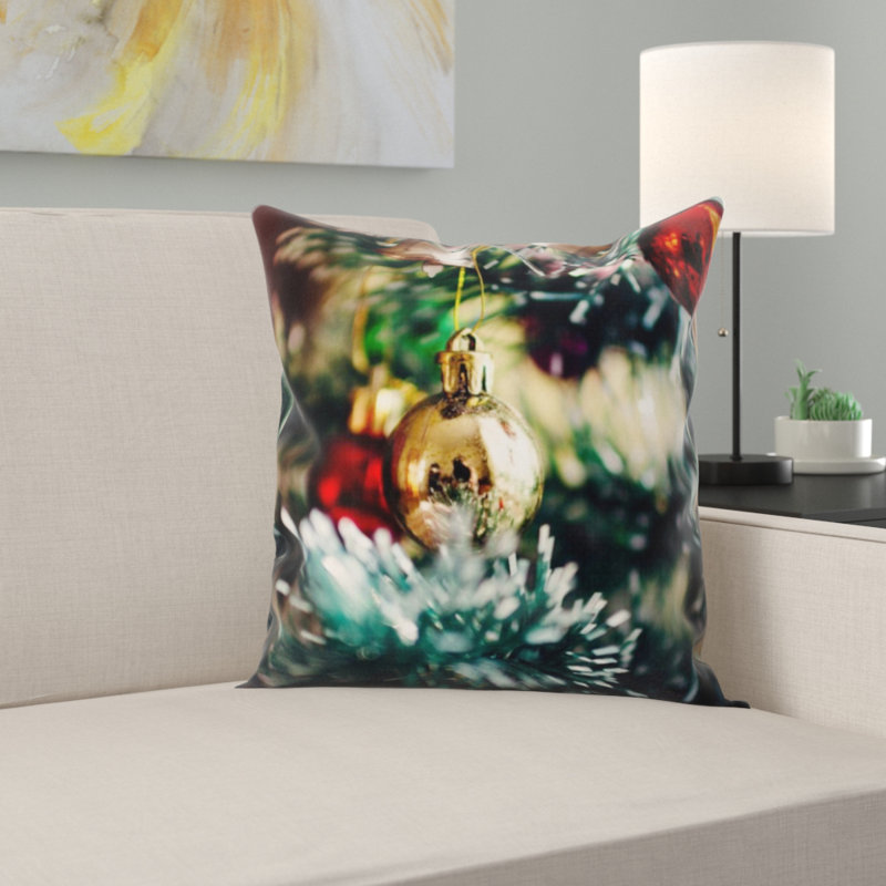 Coussin décoratif arbre de noël