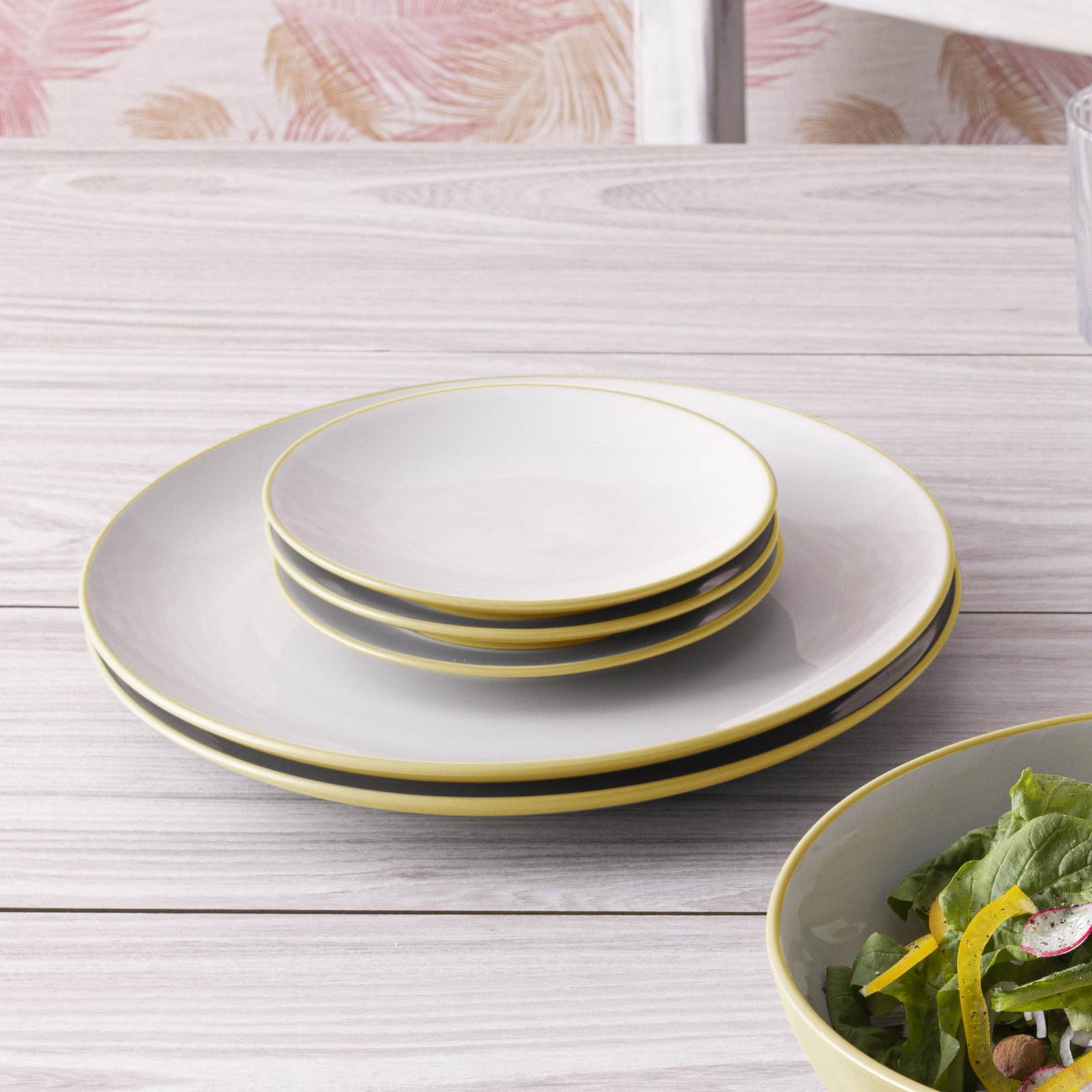 Colorwave 6" Appetizer Plate, Mustard