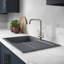 Abode Designs Xcite 500mm W Single Bowl Granite Kitchen Sink 0-102334328