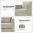 Nicha 29"W Modern Farmhouse Slipcovered Swivel Barrel Chair-1884077647