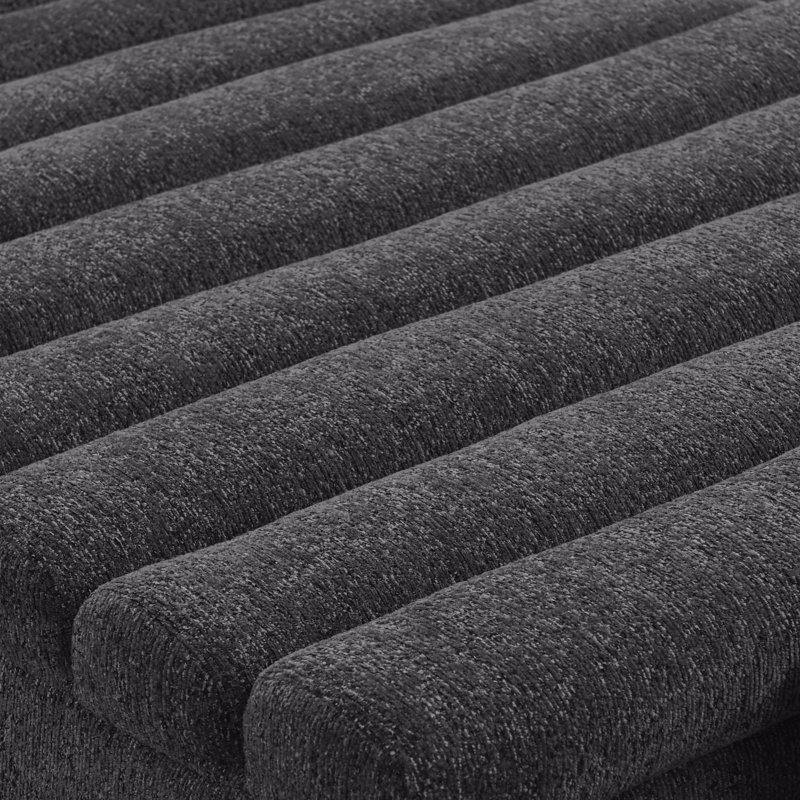 Le siège simple pour canapé modulaire, Noir