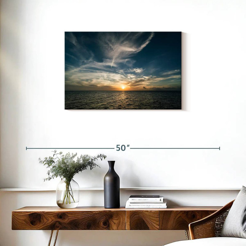 Gillard Curacao Beach Scenery, 20" H x 30" W