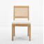 Ensemble de 2 chaises de salle à manger en rotin Farmhouse-1952358382