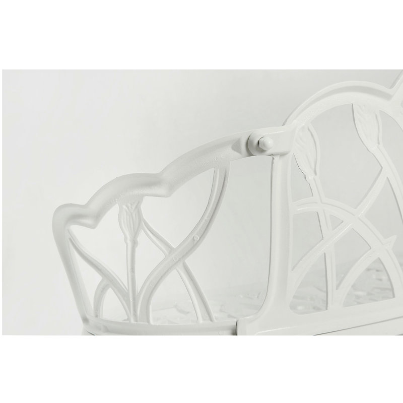 Banc en fonte d'aluminium