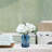 Elements Artificial Hydrangeas In Vase, 12 Inch