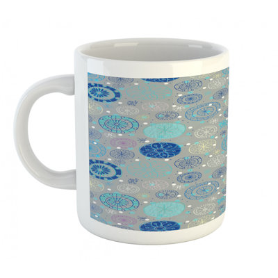 Grande tasse à café doodle