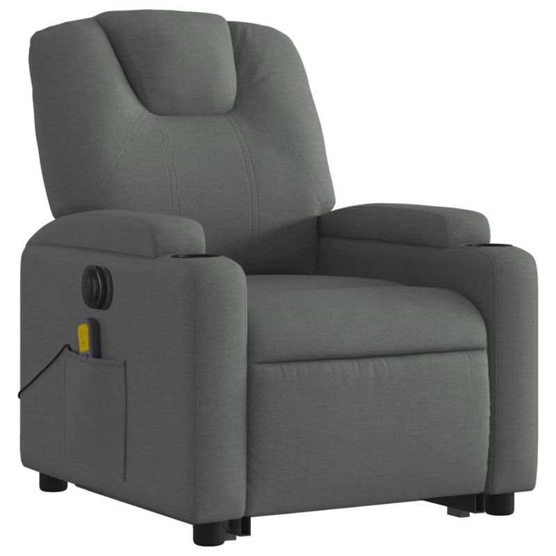 Fauteuil de massage, Tissu gris
