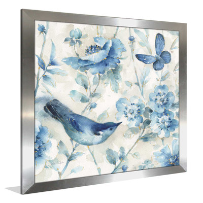 Indigold XI - reproduction sur toile