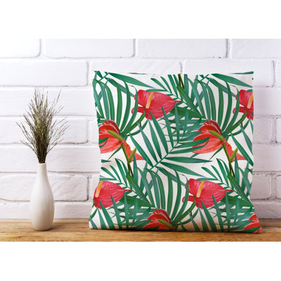 Ampere Floral Square Cushion