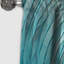 Teal Twist Tranquility Spiral II - Rideau en spirale - Rideau abstrait occultant - 1 panneaux-107631477