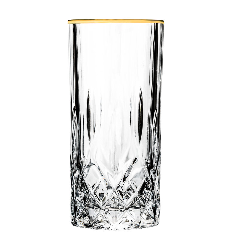 Opera 12 oz. Crystal Highball Glass Set