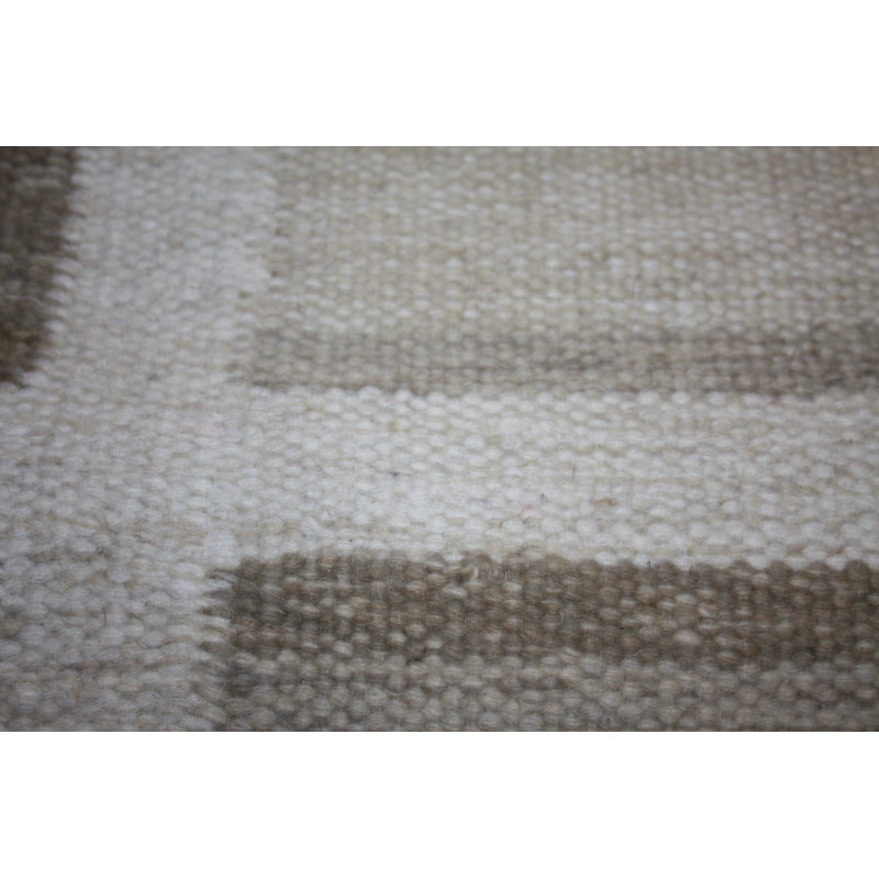 Jarod Geometric Wool Hand Woven Area Rug, Rectangle 140 x 200cm