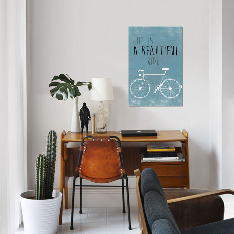 «A Beautiful Ride», impression sur toile, H 40 po x l 26 po x P 1,5 po, Toile tendue, Pas de tapis