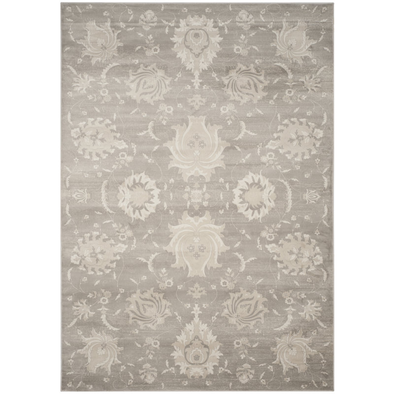 Performance Floral Rug, Rectangle 8' x 11'