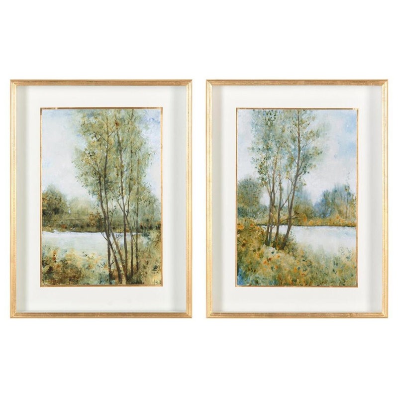 Early Spring II Framed Painting Canvas