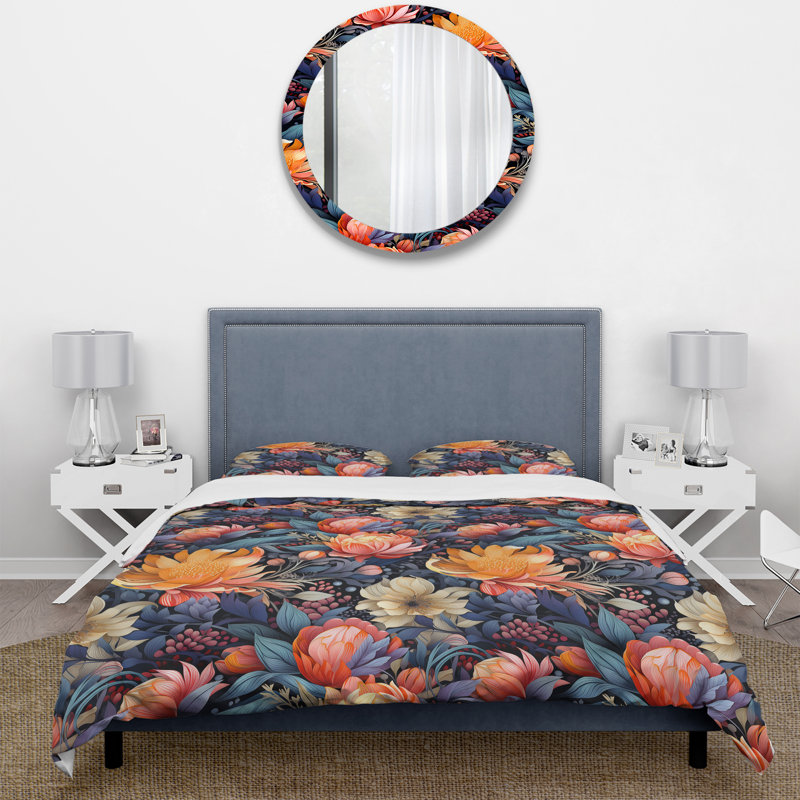 Ensemble de housse de couette McCurtain, Housse de couette pour très grand lit et 2 très