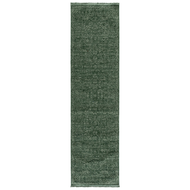 Vintage Overdye Performance Oriental Indoor Rug, Runner 2'3" x 8'