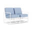 Outdoor Summit Rocker Bench with Cushions-2075200803-2075200806-2075200979