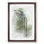 Green Hermit Hummingbird in Abstract - Picture Frame Graphic Art Print-55736277-55736279