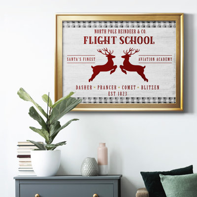Flight School - Reproduction de photo sur toile simple